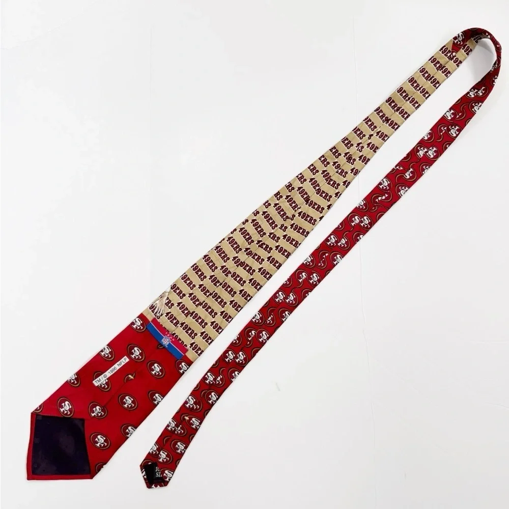 NFL 49ers Silk Tie Vintage